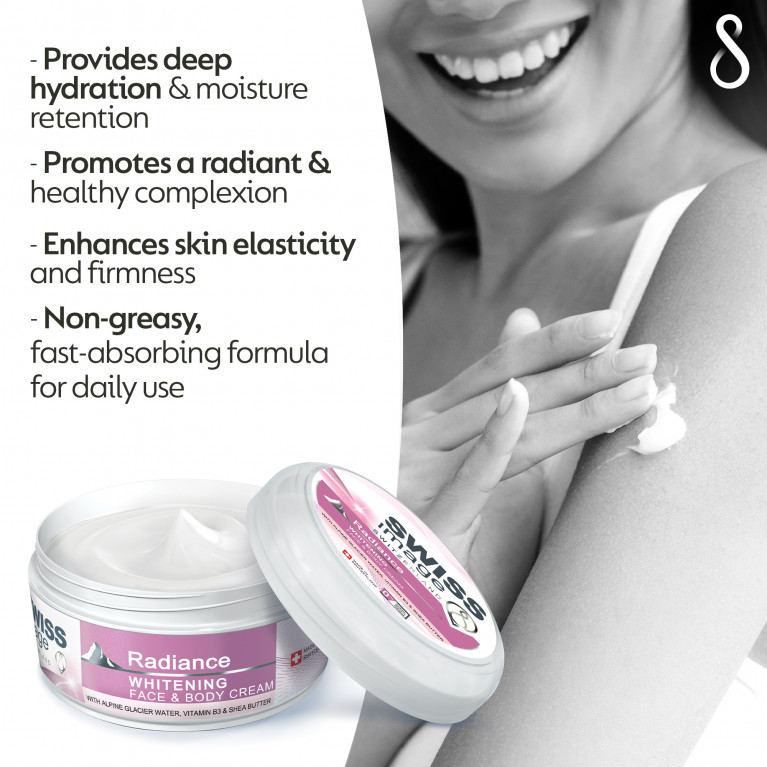 Осветляющий крем для лица и тела «Абсолютное сияние»