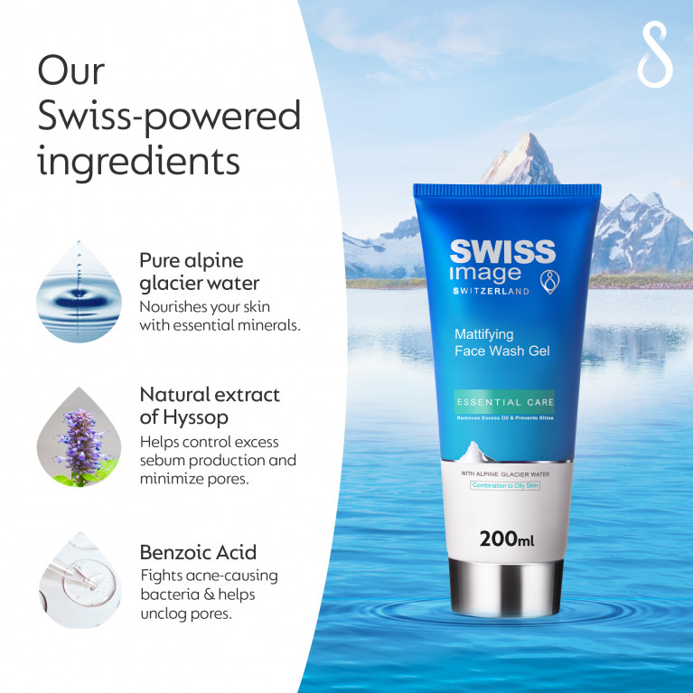 Матирующий гель для умывания лица