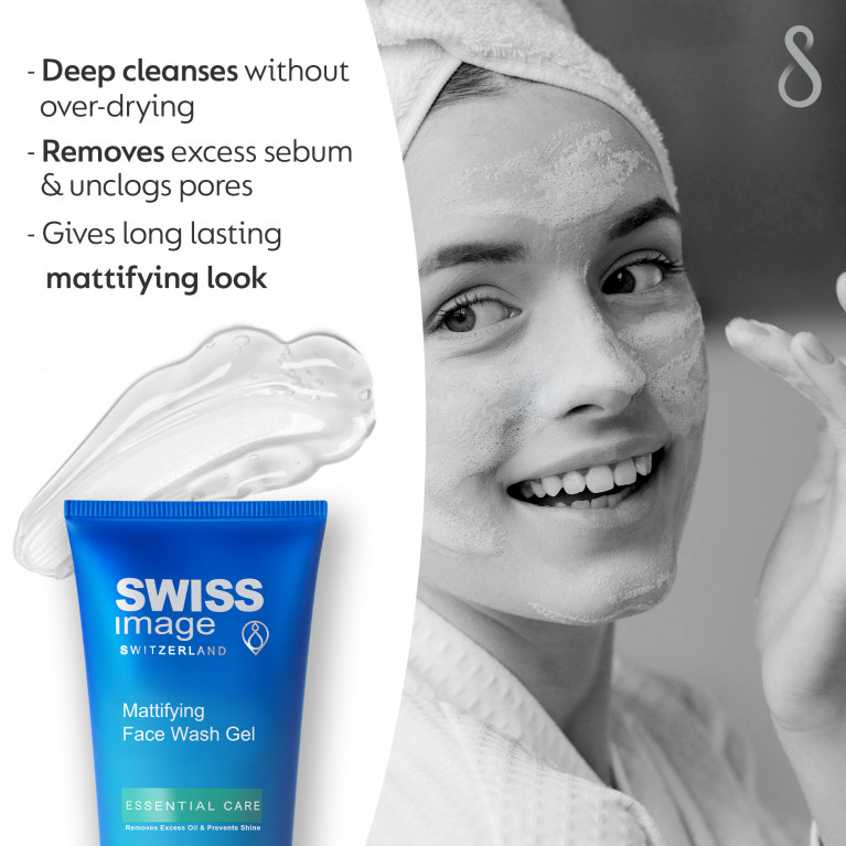 Матирующий гель для умывания лица