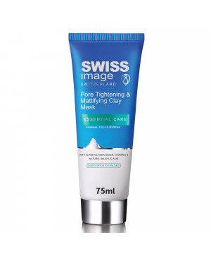 Маска для лица с глиной матирующая и сужающая поры