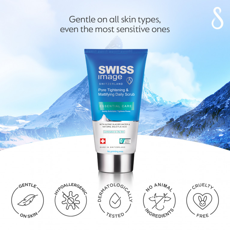 Скраб для лица матирующий и сужающий поры