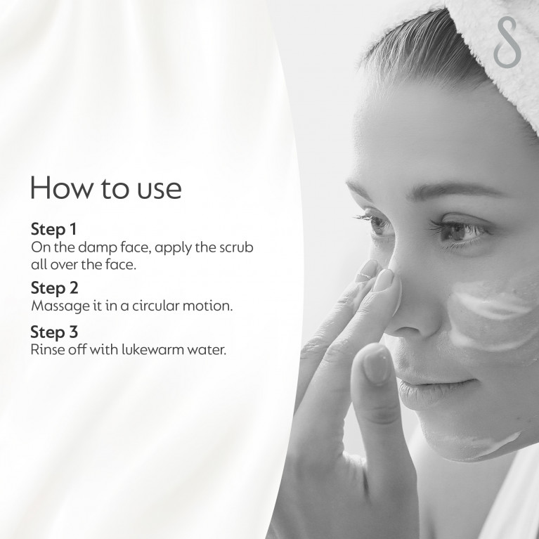 Скраб для лица матирующий и сужающий поры